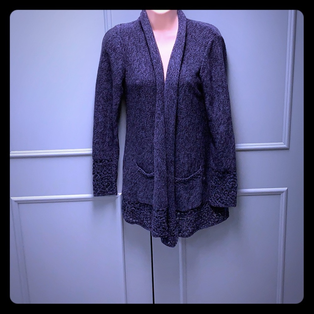 ORIGINAL vintage NWOT LUCKY BRAND SHAWL CARDIGAN great with jeans or any denim